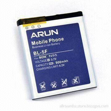 Li-ion Mobile Phone Battery, Suitable for Nokia 6101, 1,350mAh Battery Capacity